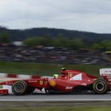 Felipe Massa saldrá quinto en el GP de Alemania 2011