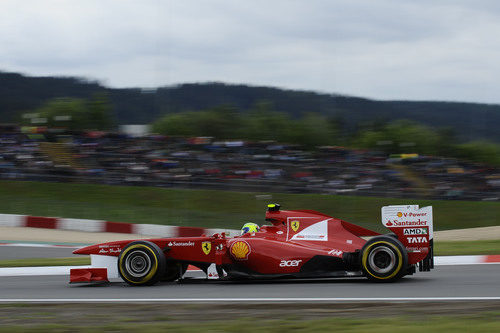 Felipe Massa saldrá quinto en el GP de Alemania 2011