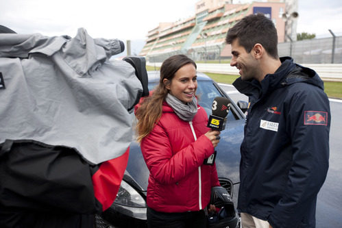 Laia Ferrer entrevista a Jaime Alguersuari en Alemania