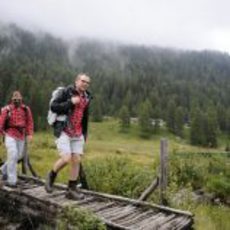 Stefano Domenicali pasea por las montañas italianas en el Wrooom Summer 2011