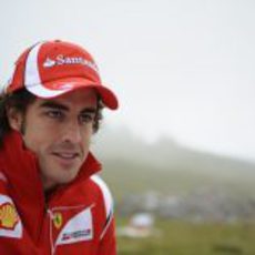 Fernando Alonso en el verano de Madonna di Campiglio