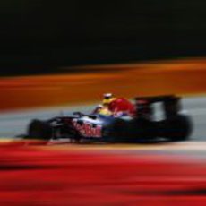 Sebastian Vettel lidera el GP de Bélgica 2011