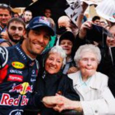 Exhibición de Mark Webber, Daniel Ricciardo y Red Bull en la Speed Jam 2011