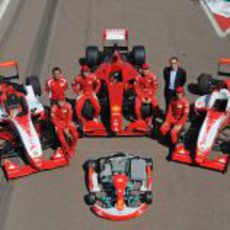 Test de Sergio Pérez y Jules Bianchi en Fiorano con el Ferrari F60