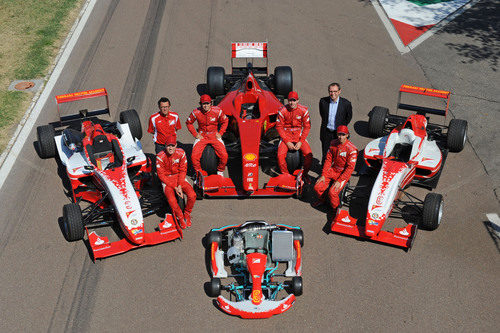 Sergio Pérez y Jules Bianchi probaron el F60 de Ferrari
