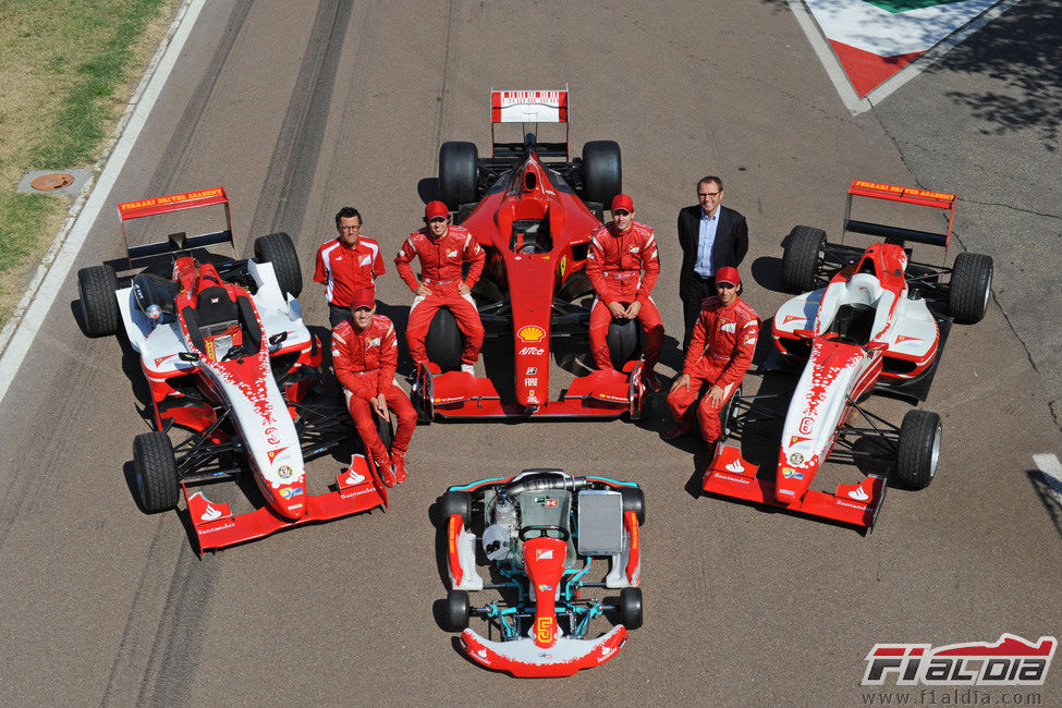 Sergio Pérez y Jules Bianchi probaron el F60 de Ferrari