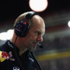 Adrian Newey en el GP de Singapur 2011