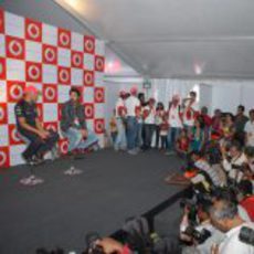 Mucha expectación por Lewis Hamilton en Bangalore, India