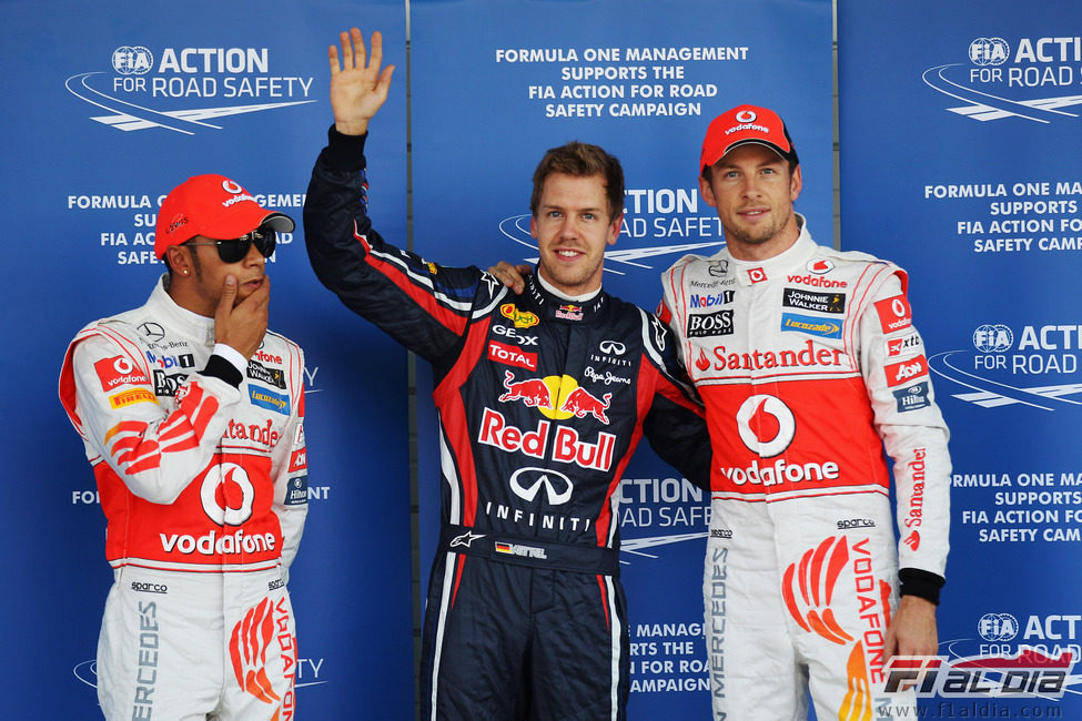 Sebastian Vettel se lleva la 'pole' en el GP de Japón 2011