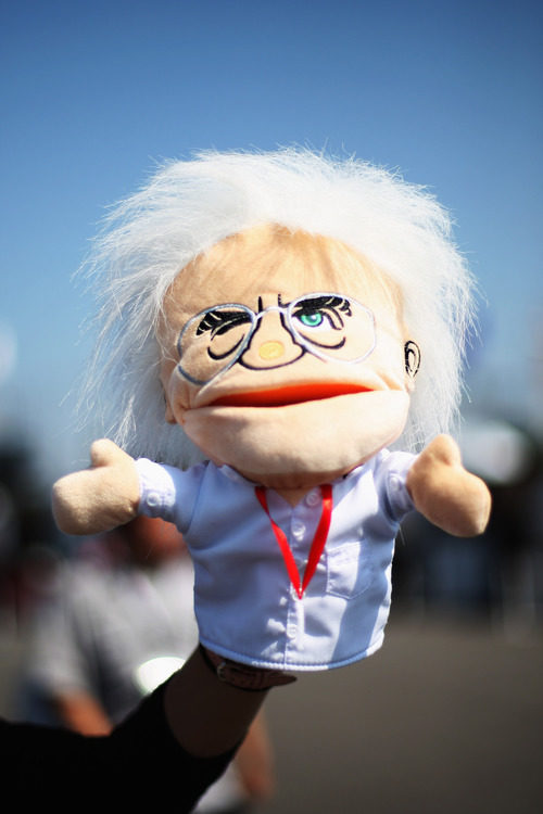 La marioneta de Bernie Ecclestone vendida en Japón