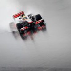 Lewis Hamilton sobre la lluvia de Corea