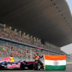 Red Bull y Neel Jani estrenaron la nueva pista de India