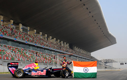 Red Bull y Neel Jani estrenaron la nueva pista de India