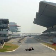 Recta principal del nuevo Buddh International Circuit