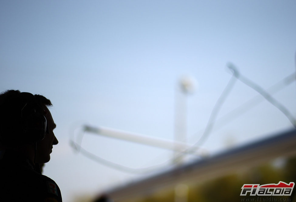La sombra de Christian Horner en el circuito de Suzuka