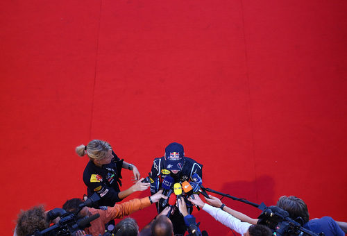 Vettel se lleva todo el protagonismo de la prensa de Japón