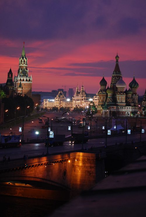La Plaza Roja de Moscú vivió el espectáculo de la Fórmula 1
