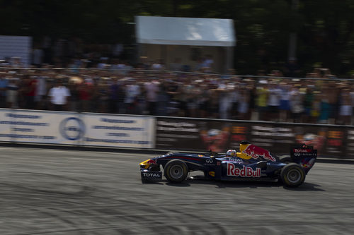 La afición rusa vio rodar a Buemi en Sochi