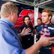 Jean-Eric Vergne con Toro Rosso en el GP de Corea 2011