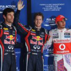 Sebastian Vettel logra la 'pole' en el GP de India 2011