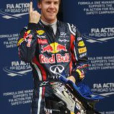 Una nueva 'pole' para Vettel en el GP de India 2011
