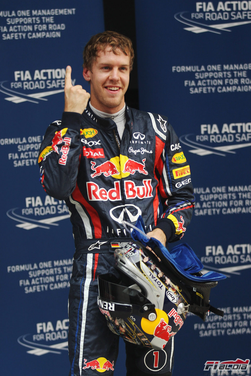 Una nueva 'pole' para Vettel en el GP de India 2011