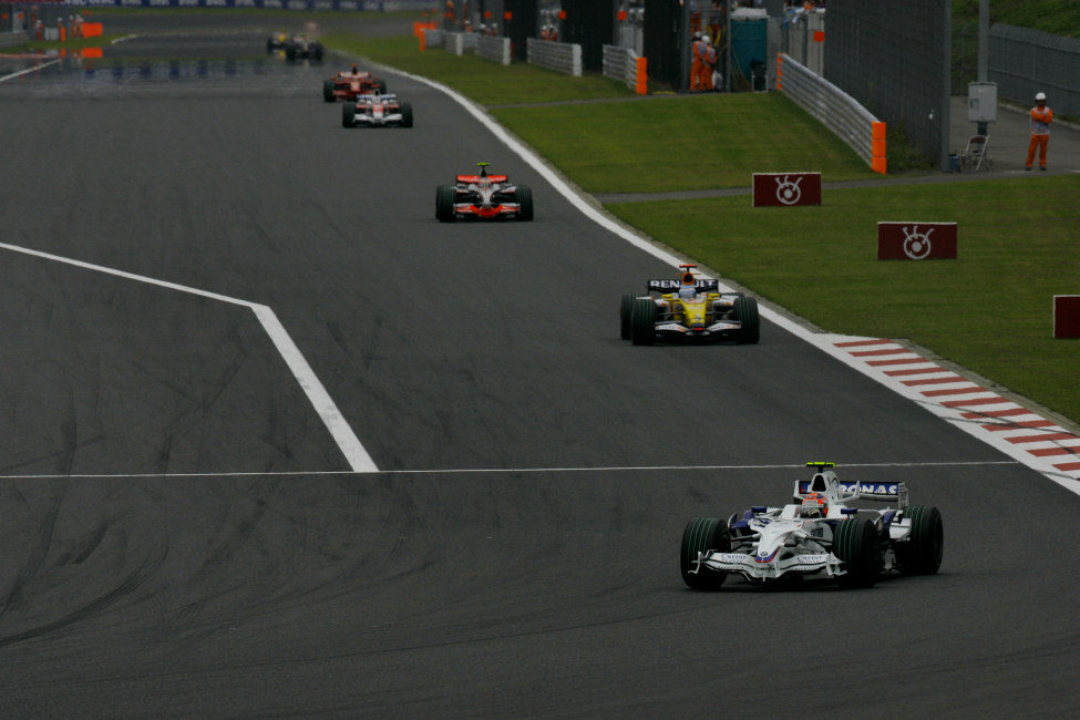 Kubica lidera el GP de Japón