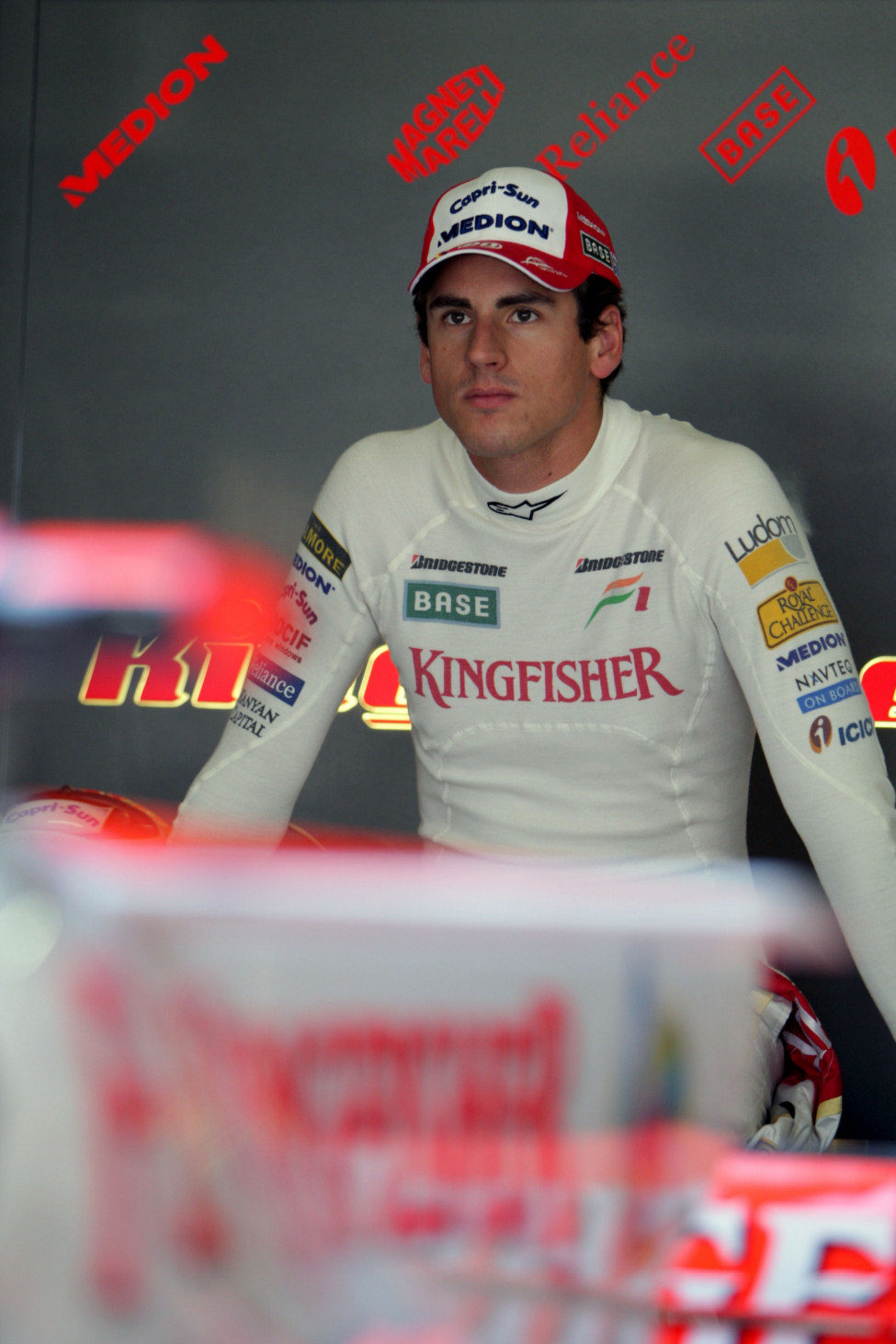 Sutil en su box