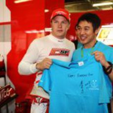 Jet Li y Raikkonen