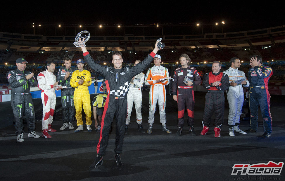 Dani Sordo fue el ganador de la 'Stadium Race'