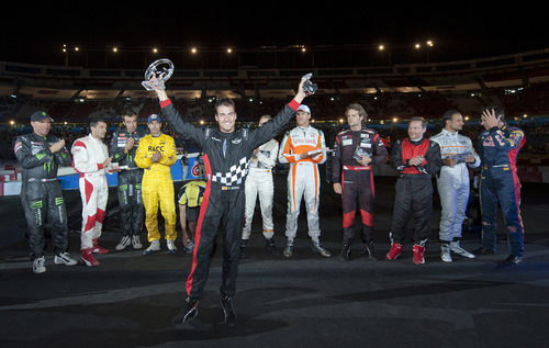 Dani Sordo fue el ganador de la 'Stadium Race'