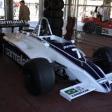 Brabham BT49 con el que Nelson Piquet se proclamó Campeón