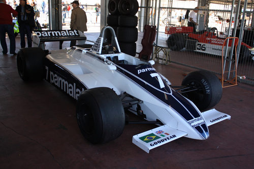 Brabham BT49 con el que Nelson Piquet se proclamó Campeón