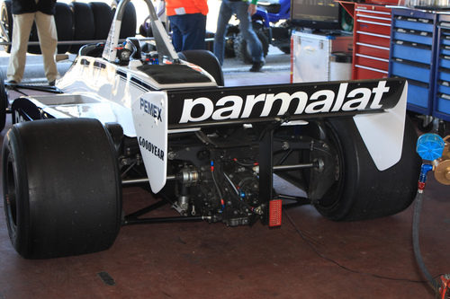 Alerón trasero del Brabham BT49C