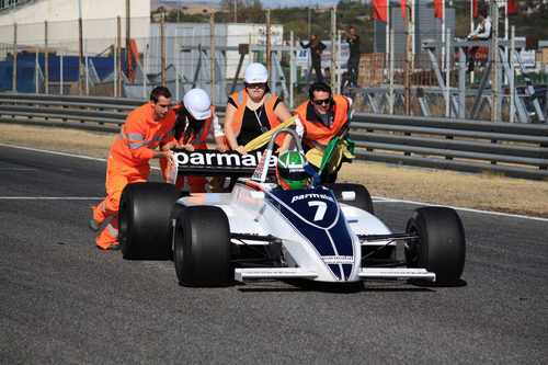 Problemas para el Brabham en la salida