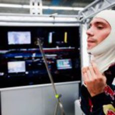 Vergne se prepara para subirse al Toro Rosso en Yeongam