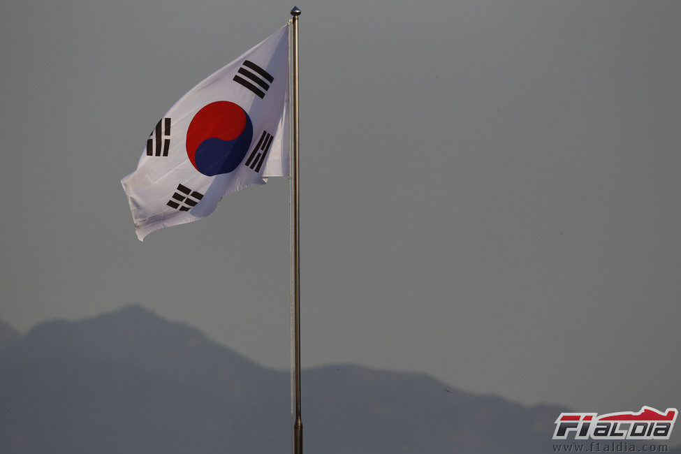 Bandera de Corea del Sur