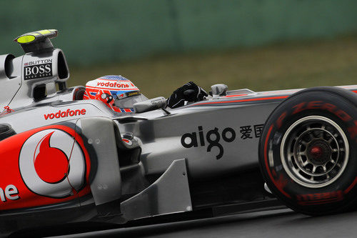 Button rueda en Yeongam con el MP4-26