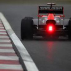 El Virgin durante los entrenamientos libres del GP de Corea 2011