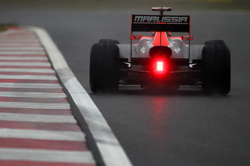 El Virgin durante los entrenamientos libres del GP de Corea 2011