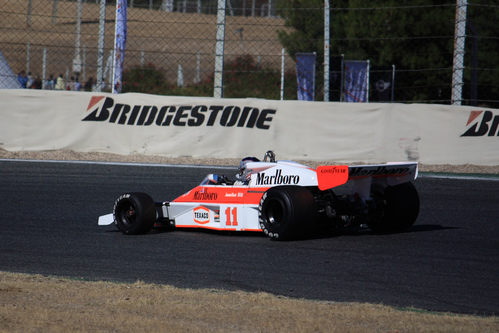 El McLaren M23 ganó la segunda carrera en la clase B