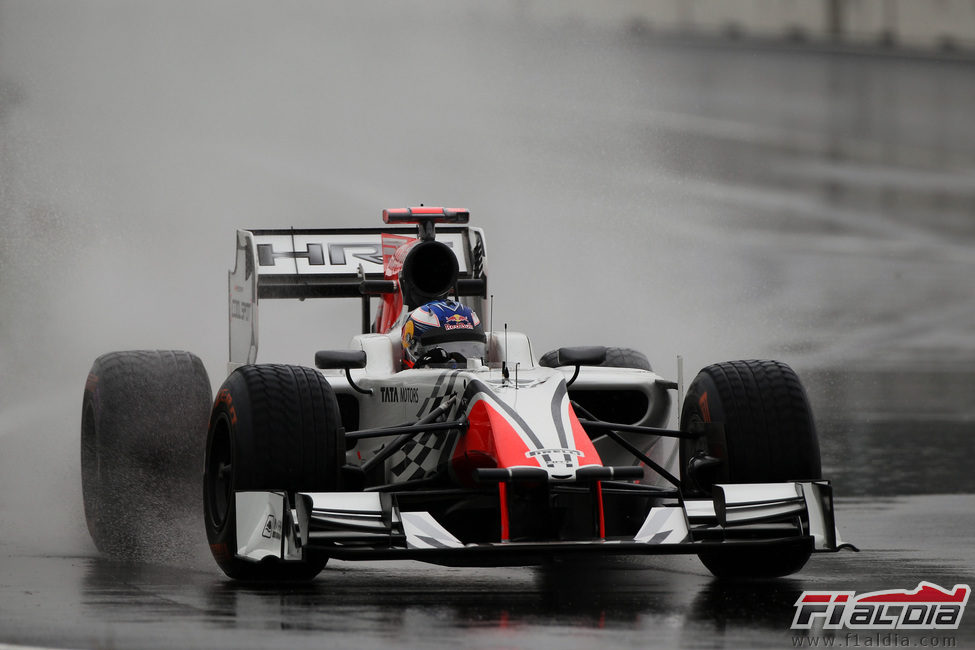 Daniel Ricciardo en los libres del GP de Corea 2011