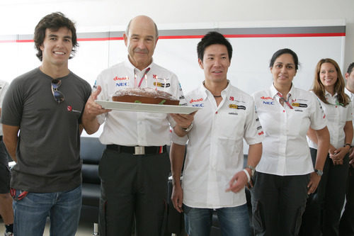 Peter Sauber cumple años en Corea