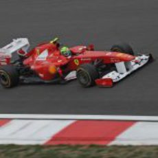 Felipe Massa clasificó quinto en el GP de Corea 2011