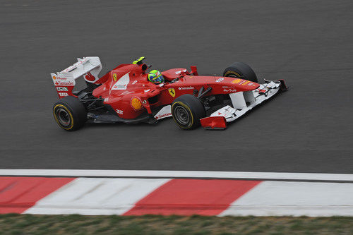Felipe Massa clasificó quinto en el GP de Corea 2011