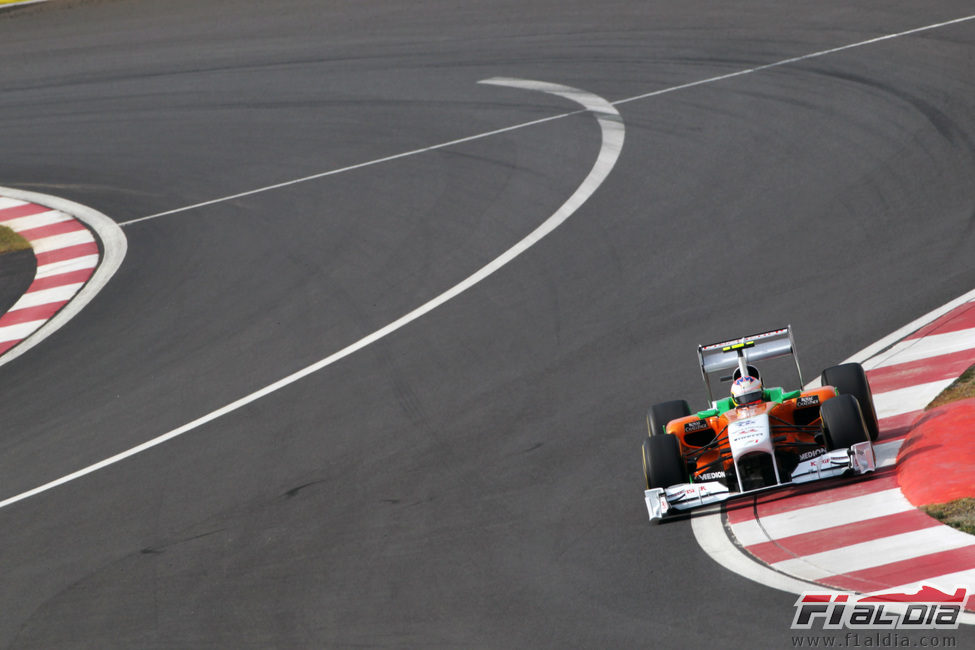 Paul di Resta en la clasificación del GP de Corea 2011