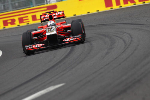 Glock rueda en la clasificación del GP de Corea 2011