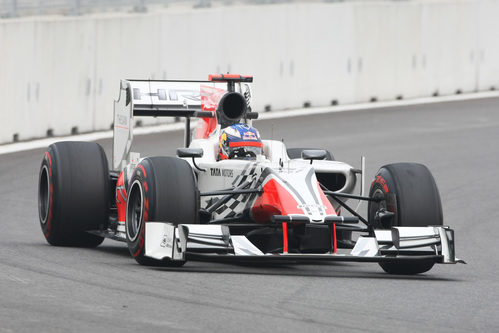 Daniel Ricciardo en los libres 3 del GP de Corea 2011