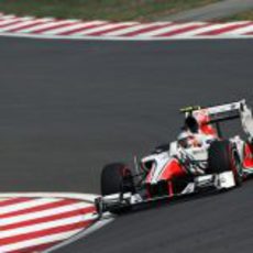 Vitantonio Liuzzi en la clasificación del GP de Corea 2011