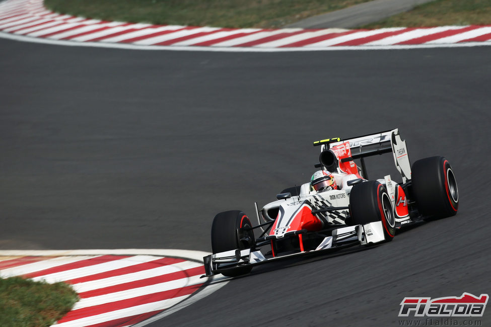 Vitantonio Liuzzi en la clasificación del GP de Corea 2011